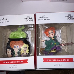 Hallmark Disney Hocus Pocus Winifred Sanderson Christmas Ornament NIB - Picture 1 of 5