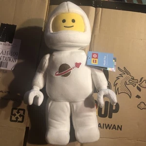 Target x LEGO Collection Minifigure Astronaut Plush approx 14 inches White - New - Picture 1 of 4