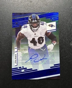 Panini Prestige Patrick Queen 2021 azul Xtra Points automático 17/99 #24 - Imagen 1 de 2