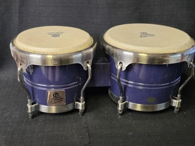 Bongos de madera Aspire de percusión latina, Sunburst Foto 1 de 4