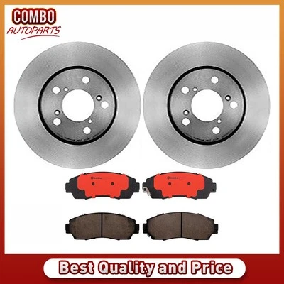 Juego de pastillas de freno de disco delanteras Brembo rotor de freno de disco para Honda Odyssey 2005-2010 Foto 1 de 4