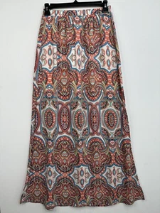 Show Me Your Mumu High Slit Paisley Maxi Skirt Women's Size Medium Boho - Imagen 1 de 8