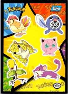 1999 Topps Pokemon the First Movie #NNO Pidgeotto / Polliwog / Sandshrew - Picture 1 of 2