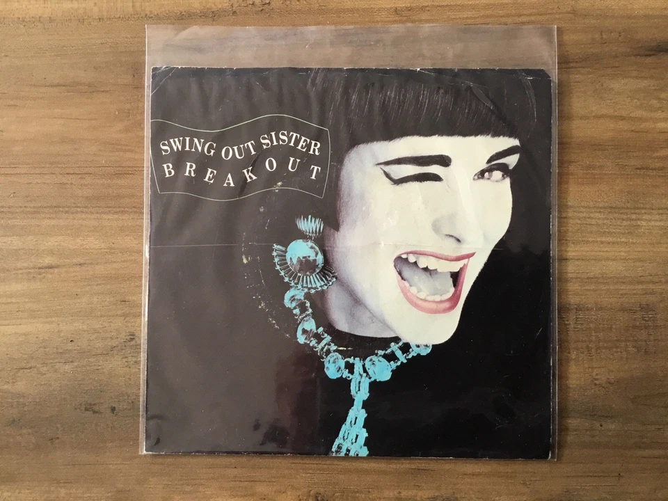 SWING OUT SISTER ‘Breakout’ b/w ‘Dirty Money’ 7” Pic Sleeve Vinyl Record 1986 - Image 1 of 1