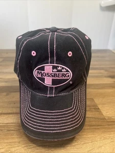 Sombrero Mossberg Ajustable Rosa/Negro 100% Algodón Talla Única - Imagen 1 de 8