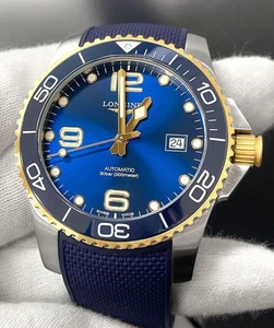 Longines Hydroconquest Automatic 41mm Blue Dial Men's Watch L3.781.3.96.9 - Picture 1 of 7