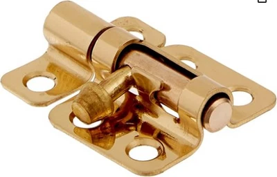 Hillman Hardware Essentials 852248 Perno de barril Latón macizo Latón brillante Cerradura de 2" Foto 1 de 2