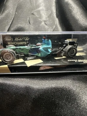 MINICHAMPS 1/43  HONDA RA 107 J.BUTTON 2007 Box Ships From United States ￼ - Image 1 of 4
