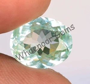 5.40 Ct Natural Paraiba Tourmaline Oval Blue Green Neon Copper Certified Gems - Bild 1 von 7