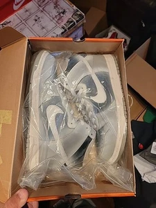 Size 11M / 12.5W - 1 of 1000 Made 2003 Nike Dunk Premium High Haze - Picture 1 of 5