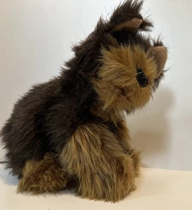 Folkmanis 9" Yorkie cachorro perro marioneta de mano con etiquetas - Imagen 1 de 15