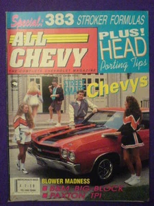 ALL CHEVY - BLOWER MADNESS - Dec 1991 vol 5 #12 - Imagen 1 de 1