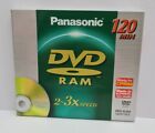 PANASONIC DVD RAM 120 Min Brand New Sealed Video & Data