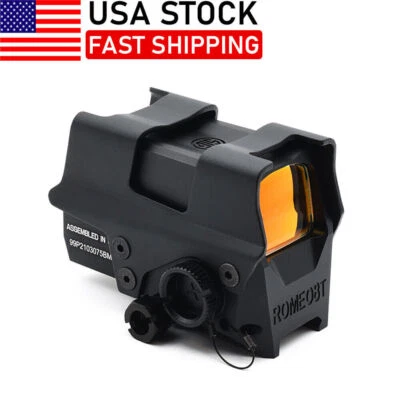 OPP TACTICAL Romeo-8T 1x38mm Holographic Optic Red Dot Sight For Tactical Riflescope Black