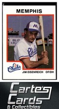 Jim Eisenreich 1987 ProCards #651  Memphis Chicks