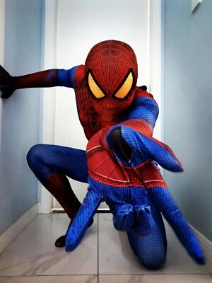 Avengers The Amazing Spider-Man Peter Parker Costume Cosplay For Adult Kids Suit - Image 1 of 4