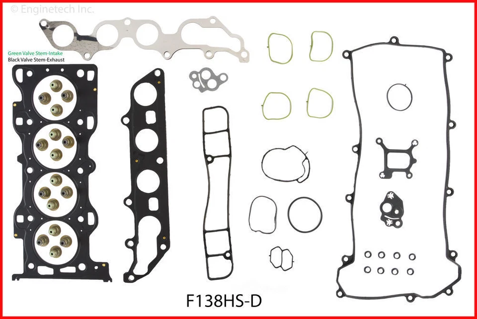 Engine Cylinder Head Gasket Set ENGINETECH, INC. fits 03-04 Ford Focus 2.3L-L4 - Image 1 of 2
