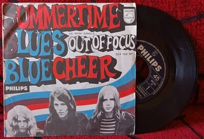 BLUE CHEER ** Summertime Blues (Blues Del Verano) ** 1968 SPAIN 7" SINGLE MONO - Image 1 of 4