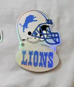 Detroit Lions 2000 Adesivo distributore automatico NUOVO - Foto 1 di 1