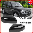 2x Black Wing Mirror Cover Cap For Land Rover Discovery 4 LR4 Range Rover Sport