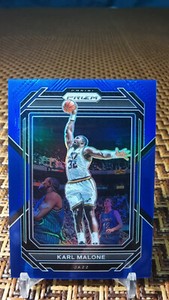 2022-23 Panini Prizm KARL MALONE Blue 192/199 Utah Jazz ssp