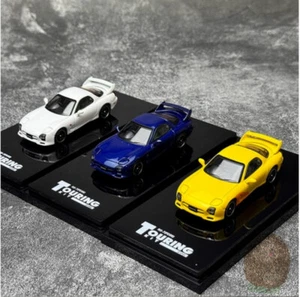HJ 1/64 Mazda RX-7 FD3S A-Spec Efini Car Model Alloy Diecast Metal adults Gifts - Picture 1 of 27