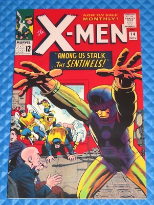 X-Men #14 Facsimile Cover Marvel Reprint Interior 1st Sentinels - Image 1 of 4