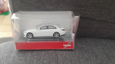 HERPA VOITURE MERCEDES CLASSE C BLANCHE NEUF 1/87 - Photo 1/4