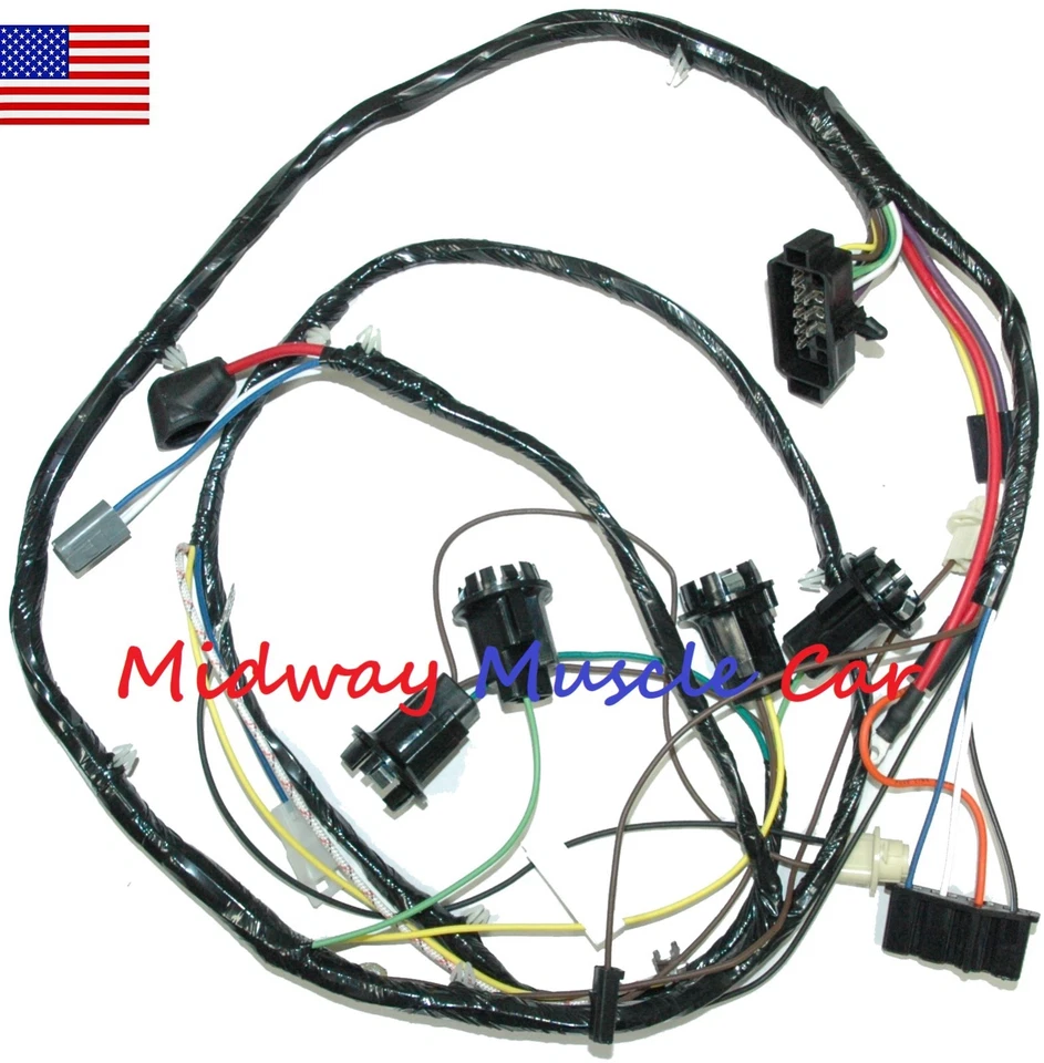 arnés cableado motor 65 66 67 68 69 Chevy Chevrolet Corvair Foto 1 de 1