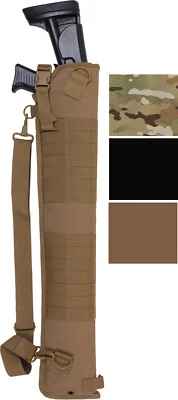 ROTHCO Shotgun Scabbard Tactical MOLLE Holster Gun Case Carrying Rifle Range Pouch 30"