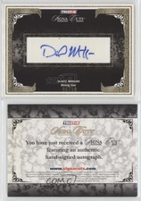2008 TRISTAR Signa Cuts Cut Auto Gold /50 Daniel Moskos Auto