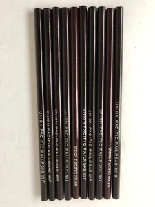 Vintage Railroad Advertising Lead Pencil Unsharpened 10 Union Pacific Railroad - Picture 1 of 3