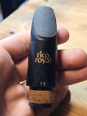Boquilla de clarinete Rico Royal B5 en negro Foto 1 de 4