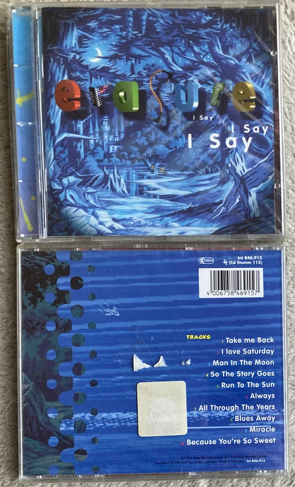 Erasure – I Say I Say I Say / CD - Bild 1 von 1