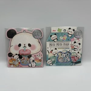Kawaii Kamio Mochi Mochi Panda Mini Notizblöcke Menge 2 - Bild 1 von 2