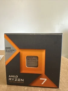 AMD Ryzen 7 7800X3D Prozessor (5 GHz, 8 Kerne, Sockel AM5) inklusive OVP - Bild 1 von 12