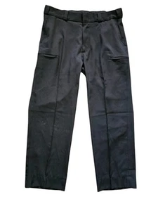 Spiewak Micro Fiber Poly Internal Cargo Duty Trousers Black- Mens 38×30 - Picture 1 of 11
