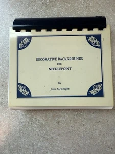Dekorative Hintergründe für Nadelspitze von June McKnight spiralgebundenes Buch - Bild 1 von 4
