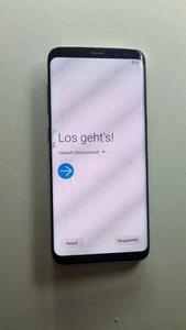 funktioniert aber teildefekt Samsung Galaxy S8 silber - Bild 1 von 4