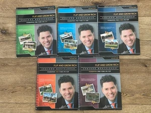 Flip And Grow Rich - Armando Montelongo Volumes 1-5 workbooks - Imagen 1 de 21