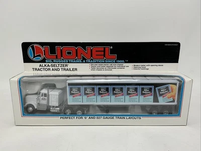 Lionel O Gauge 6-12811 Alka-Seltzer Tractor And Trailer  - Image 1 of 3
