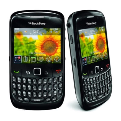 Original BlackBerry Curve 8520 2.0MP QWERTY Unlocked 2G GSM Bluetooth Cellphone - Image 1 of 4
