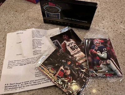 1993 Topps Stadium Club Limited Edition Members only Sealed Card Set ~ 16 Cards - Image 1 of 4