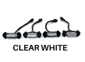 4x Raptor Style Clear White Grille Lights Kit For Toyota Tacoma 2016-2023 - Picture 1 of 3