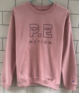 Minor Defect! Pe Nation Relaxed Fit Sweatshirt Organic Cotton Jumper Tops XS-XL - Picture 1 of 4