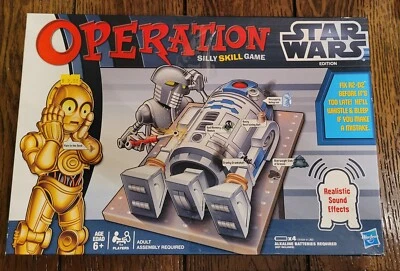 Operation Star Wars Edition  Silly Skill Board Game 2011  Fast Shipping - Image 1 of 4
