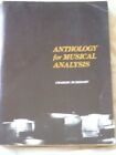 Anthology for Musical Analysis - Burkhart, Charles|Rothstein, William - Spir...