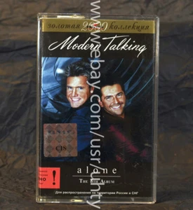 MODERN TALKING ALONE RARE UKR ORIGINAL TAPE CASSETTE BOHLEN ANDERS - Picture 1 of 3