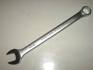 Nueva llave combinada 15/16", 12 puntos, 12-1/4" OAL, EE. UU., PROTO # 1230 - Imagen 1 de 1
