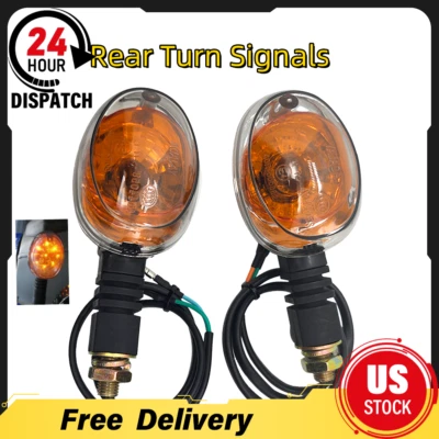 Par de señales de giro traseras para Buell Blast 2000-2010, X1 99-02/Y0527.K Y0526.K Foto 1 de 4